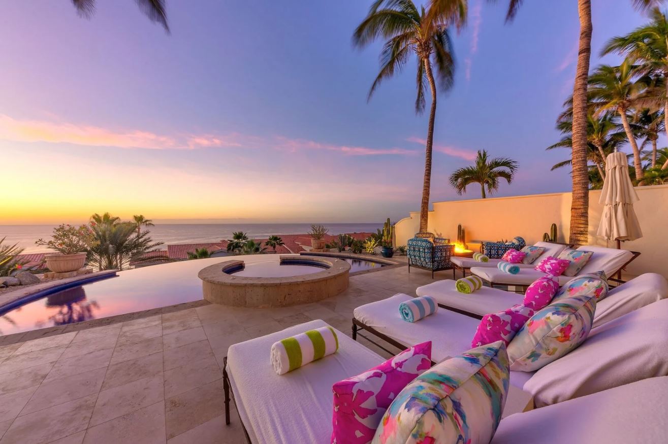 Dawn at one of our Los Cabos Holiday Rentals