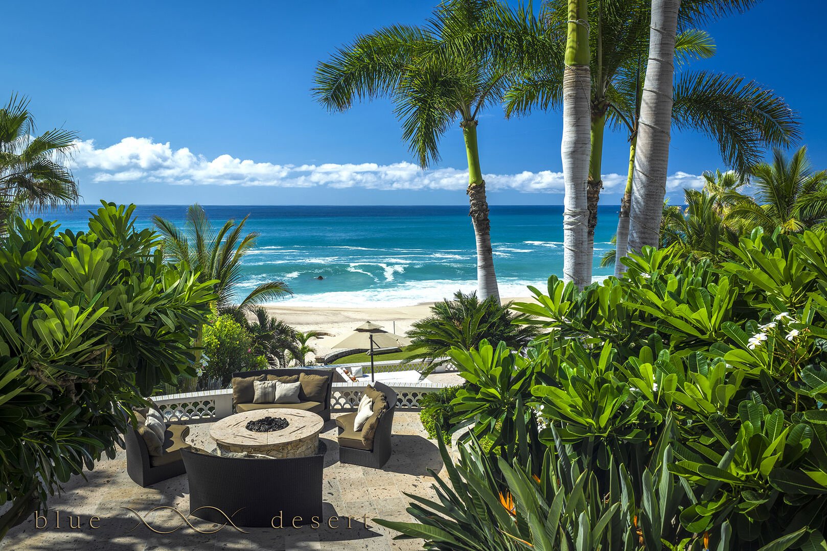 Beach views from one of our Palmilla beach house rentals